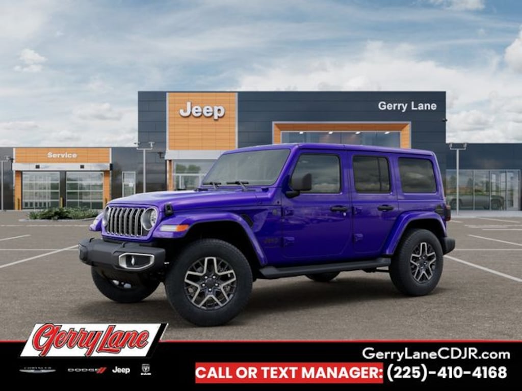 New 2026 Jeep Wrangler 4-DOOR SAHARA Sport Utility