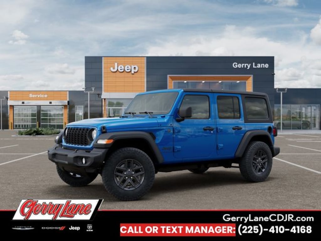 New 2026 Jeep Wrangler 4-DOOR SPORT S Sport Utility