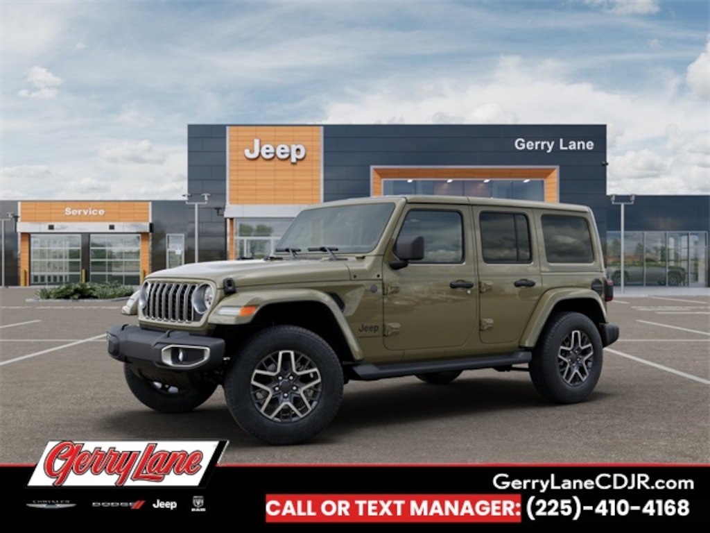 New 2026 Jeep Wrangler 4-DOOR SAHARA Sport Utility