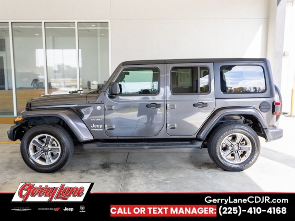 Used 2019 Jeep Wrangler Unlimited Sahara 4x4 SUV