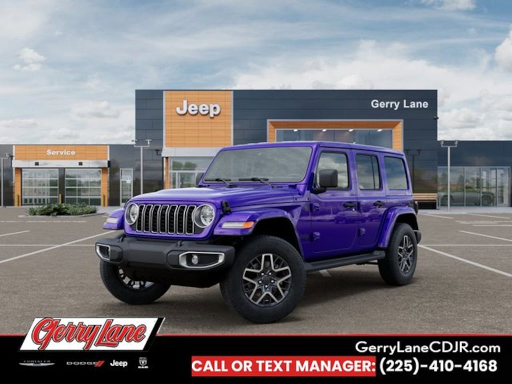 New 2026 Jeep Wrangler 4-DOOR SAHARA Sport Utility