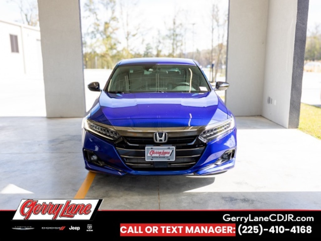 Used 2021 Honda Accord Sport 1.5T Sedan