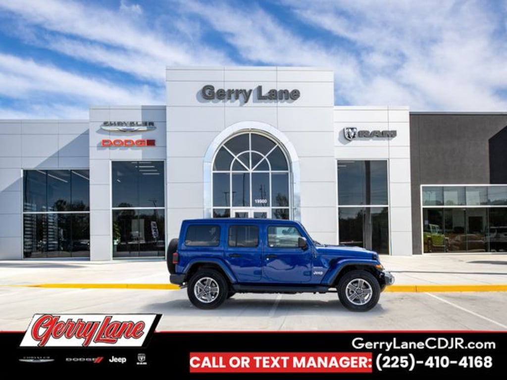 Used 2019 Jeep Wrangler Unlimited Sahara 4x4 SUV