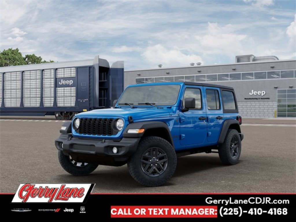 New 2026 Jeep Wrangler 4-DOOR SPORT S Sport Utility