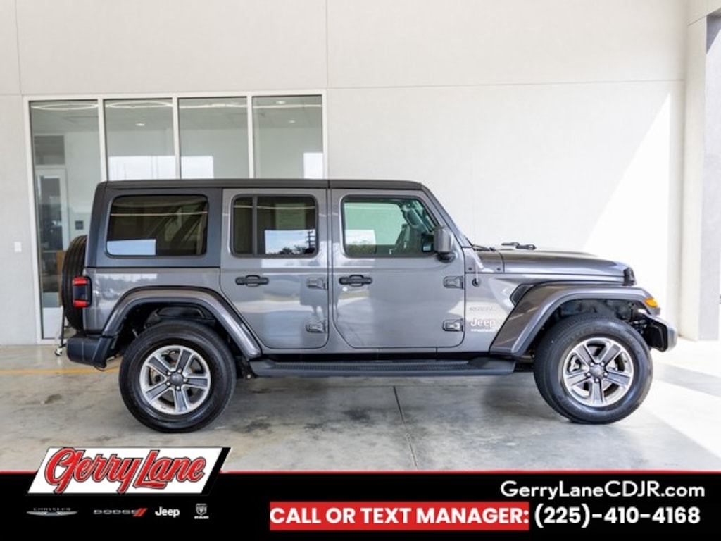 Used 2019 Jeep Wrangler Unlimited Sahara 4x4 SUV