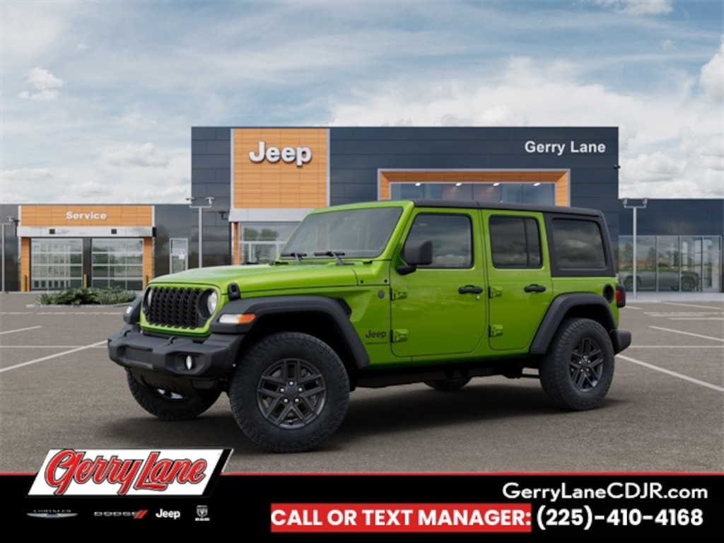 New 2026 Jeep Wrangler 4-DOOR SPORT S Sport Utility