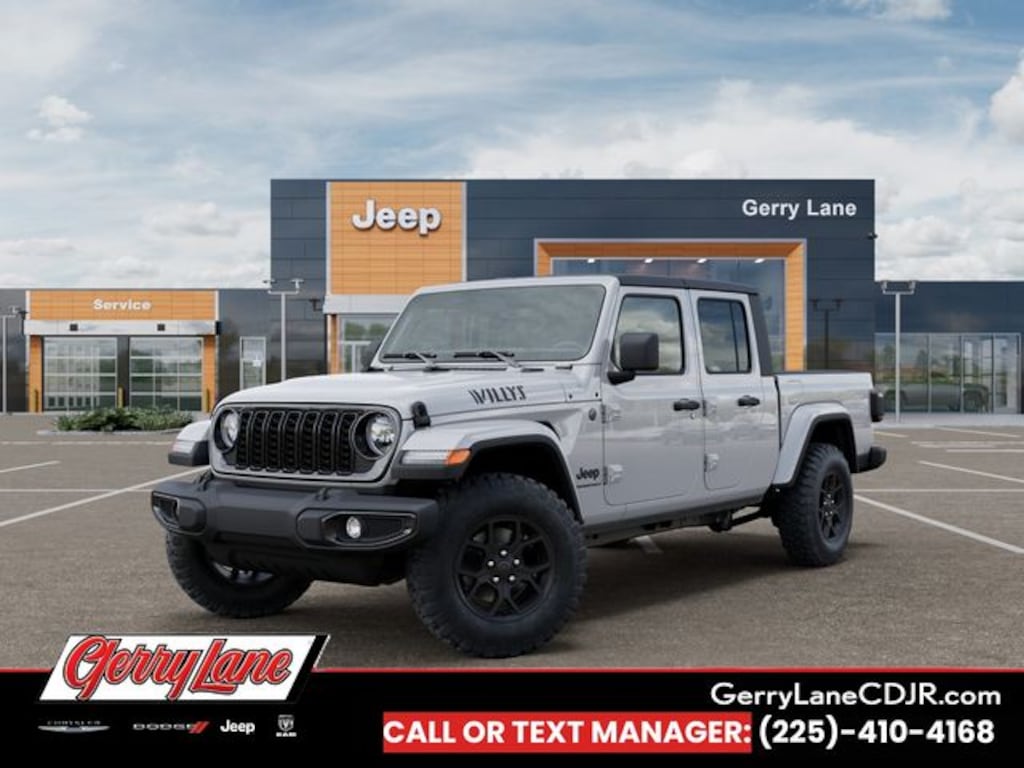 New 2026 Jeep Gladiator WILLYS 4X4 Pickup