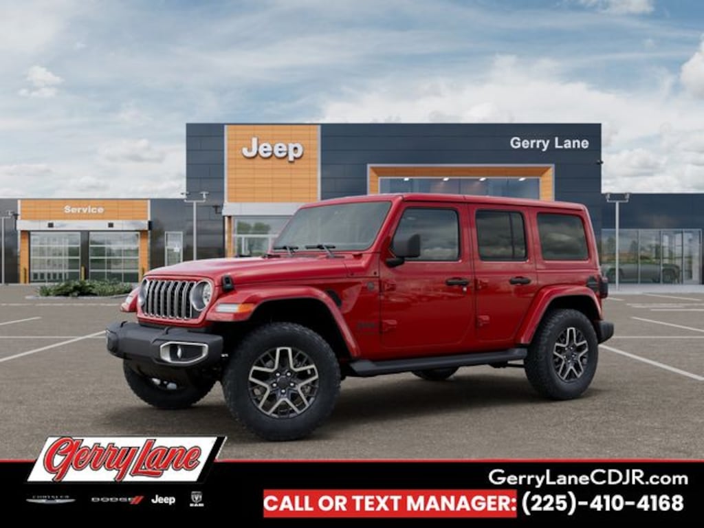 New 2026 Jeep Wrangler 4-DOOR SAHARA Sport Utility