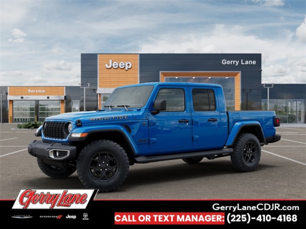 New 2025 Jeep Gladiator HIGH TIDE 4X4 Pickup