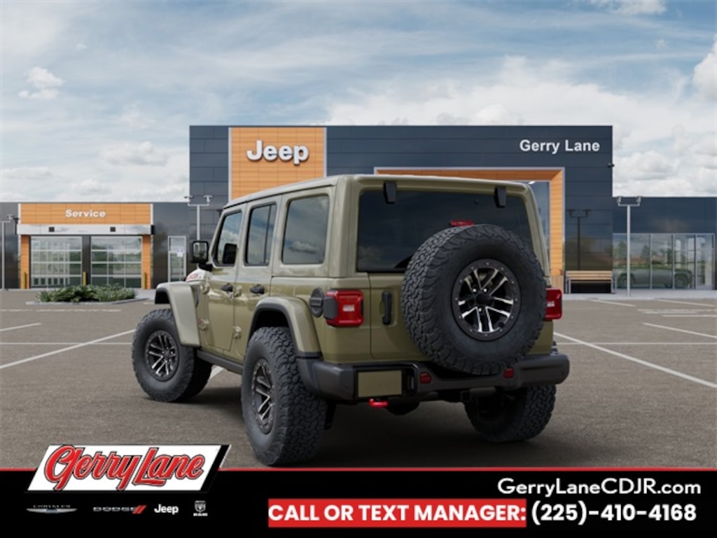 New 2026 Jeep Wrangler 4-DOOR RUBICON X Sport Utility