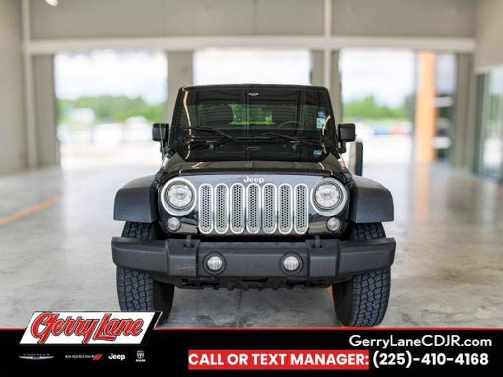 Used 2017 Jeep Wrangler JK Unlimited Sport 4x4 SUV