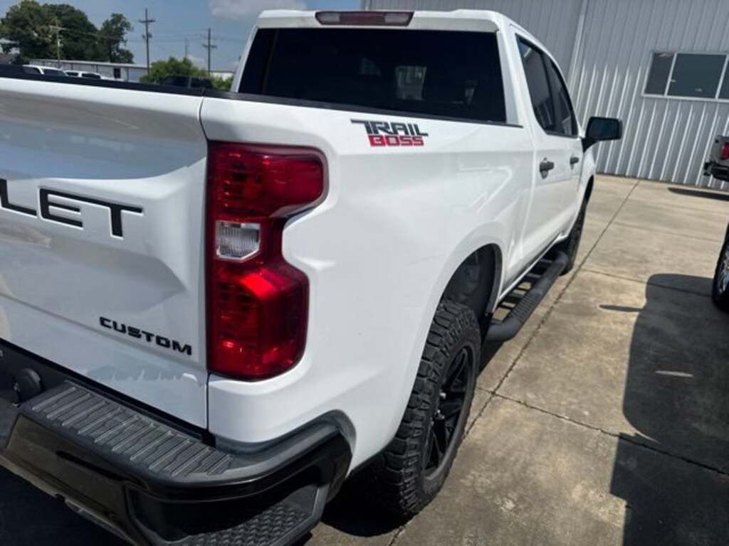 Used 2022 Chevrolet Silverado 1500 Custom Trail Boss Truck Crew Cab