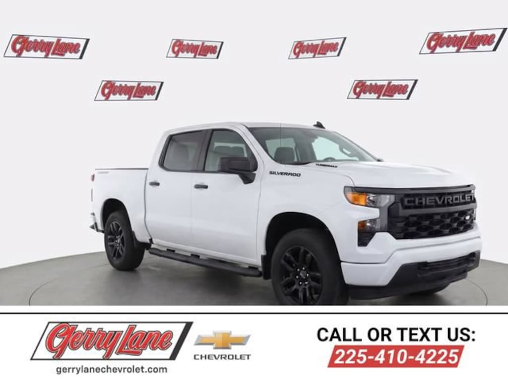 Used 2025 Chevrolet Silverado 1500 Custom Truck Crew Cab