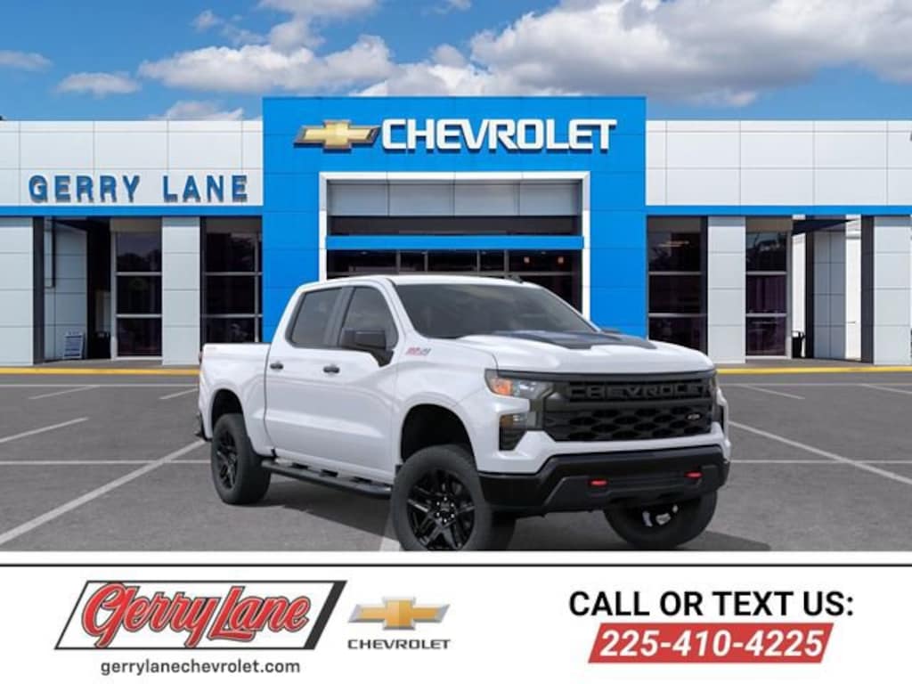 New 2026 Chevrolet Silverado 1500 Custom Trail Boss Truck