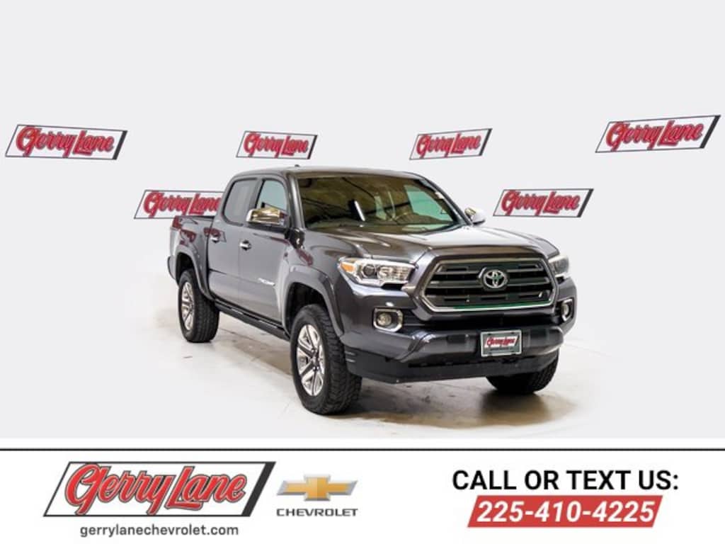 Used 2016 Toyota Tacoma Limited V6 Truck Double Cab
