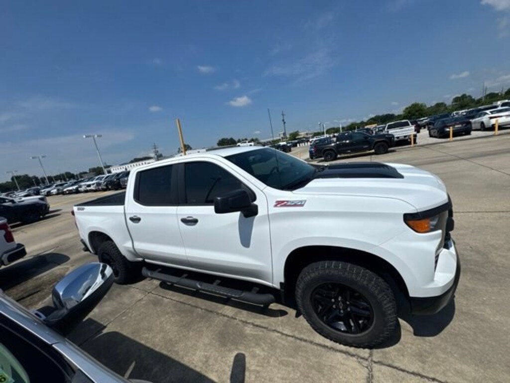 Used 2022 Chevrolet Silverado 1500 Custom Trail Boss Truck Crew Cab