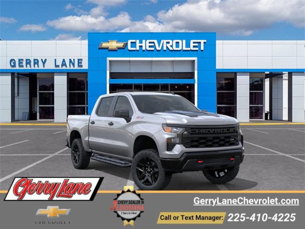 New 2026 Chevrolet Silverado 1500 Custom Trail Boss Truck