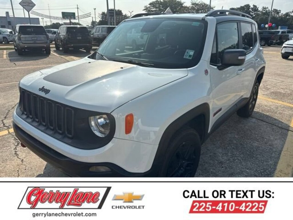Used 2018 Jeep Renegade Trailhawk 4x4 SUV