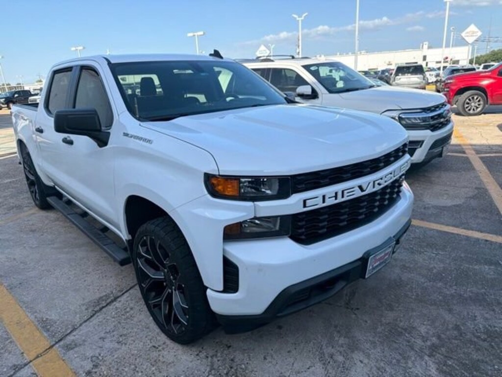 Used 2021 Chevrolet Silverado 1500 Custom Truck Crew Cab