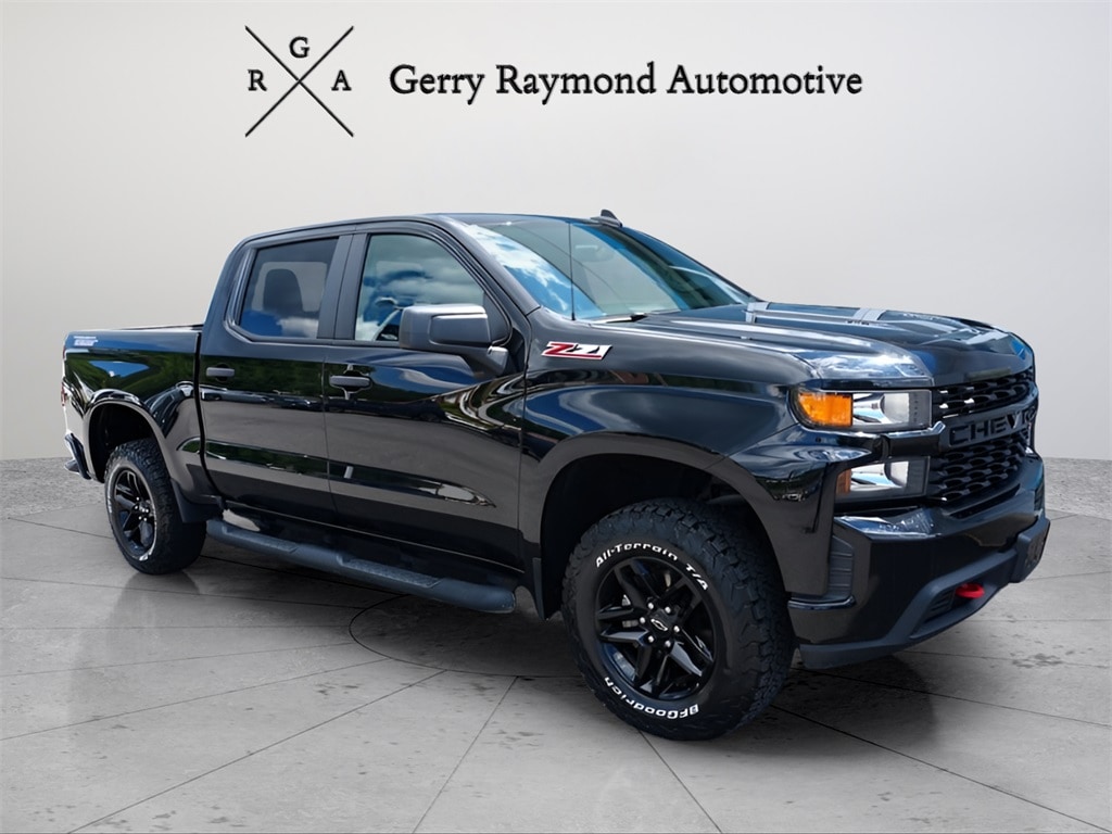 Used 2021 Chevrolet Silverado 1500 Custom Trail Boss Truck Crew Cab