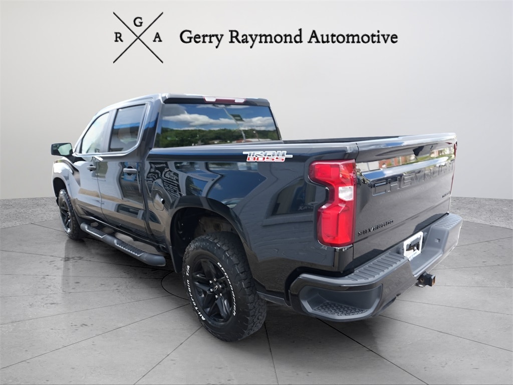 Used 2021 Chevrolet Silverado 1500 Custom Trail Boss Truck Crew Cab