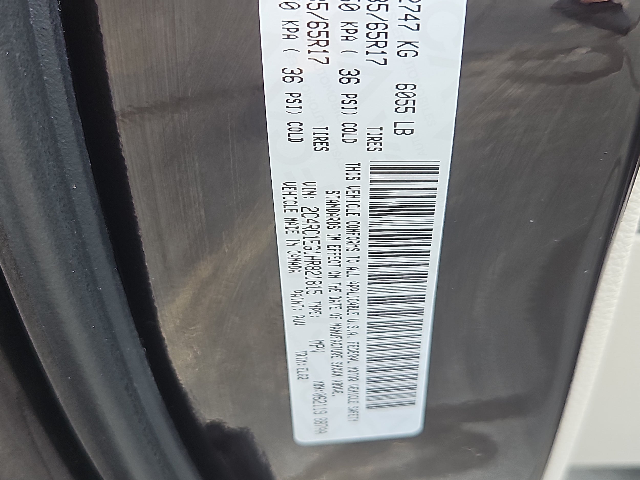 2017 Chrysler Pacifica