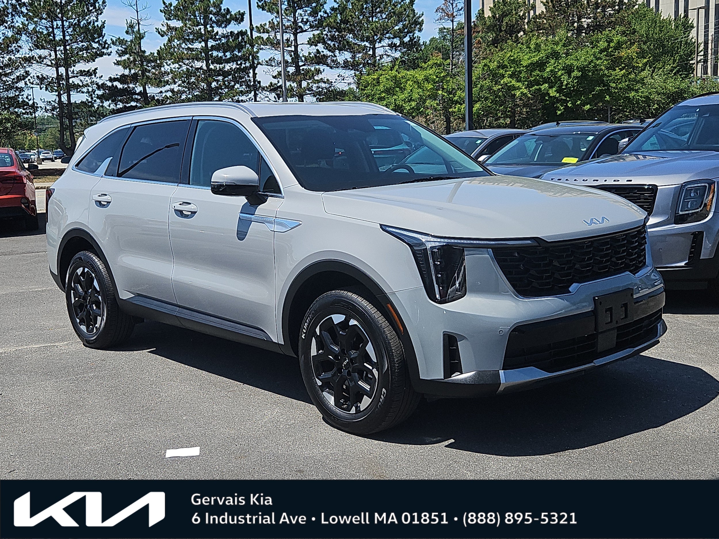 Gray 2025 Kia Sorento SUV / Crossover All-Wheel Drive Automatic