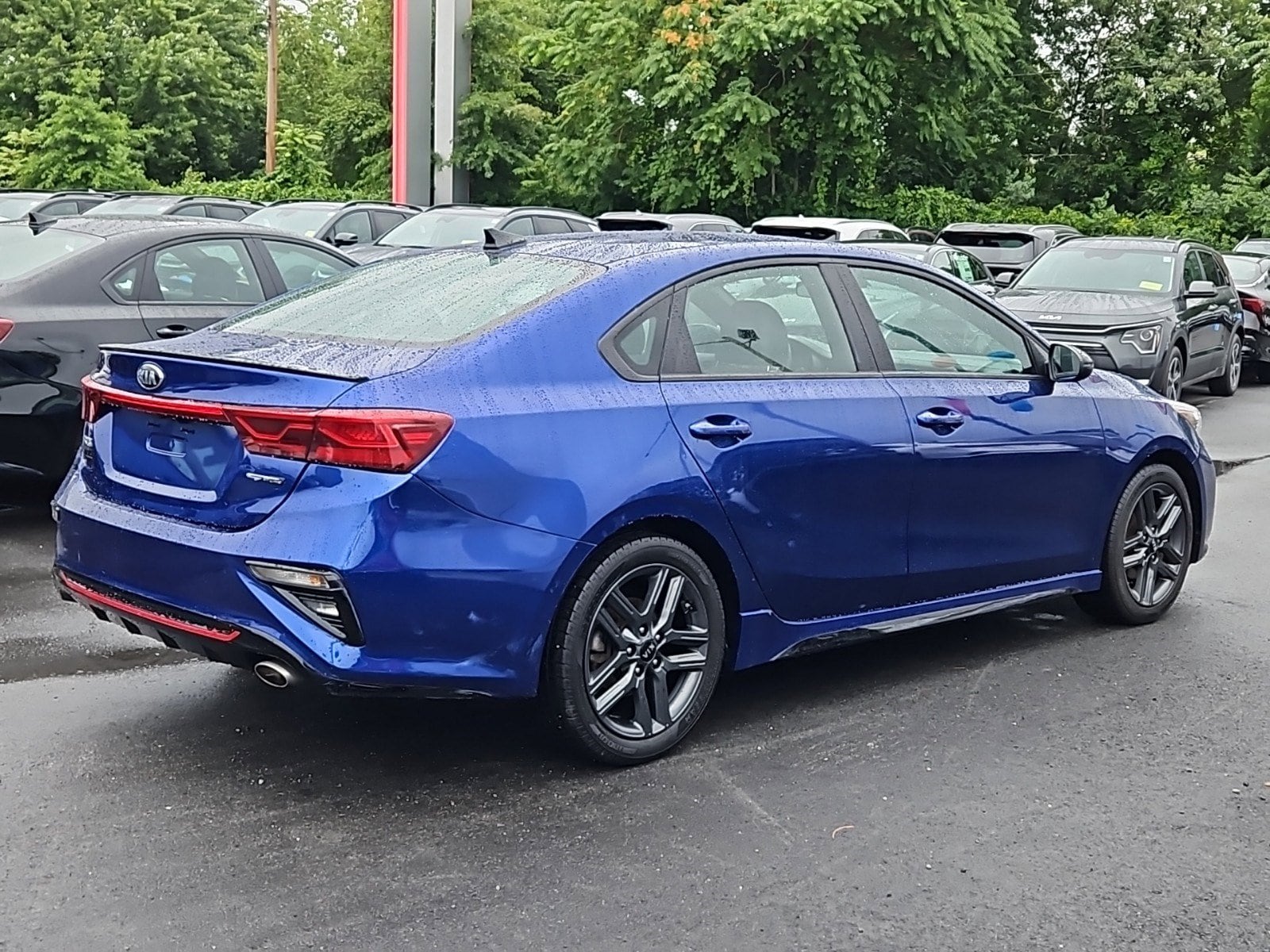 Certified 2021 Kia Forte GT-Line with VIN 3KPF34AD4ME300020 for sale in Lowell, MA