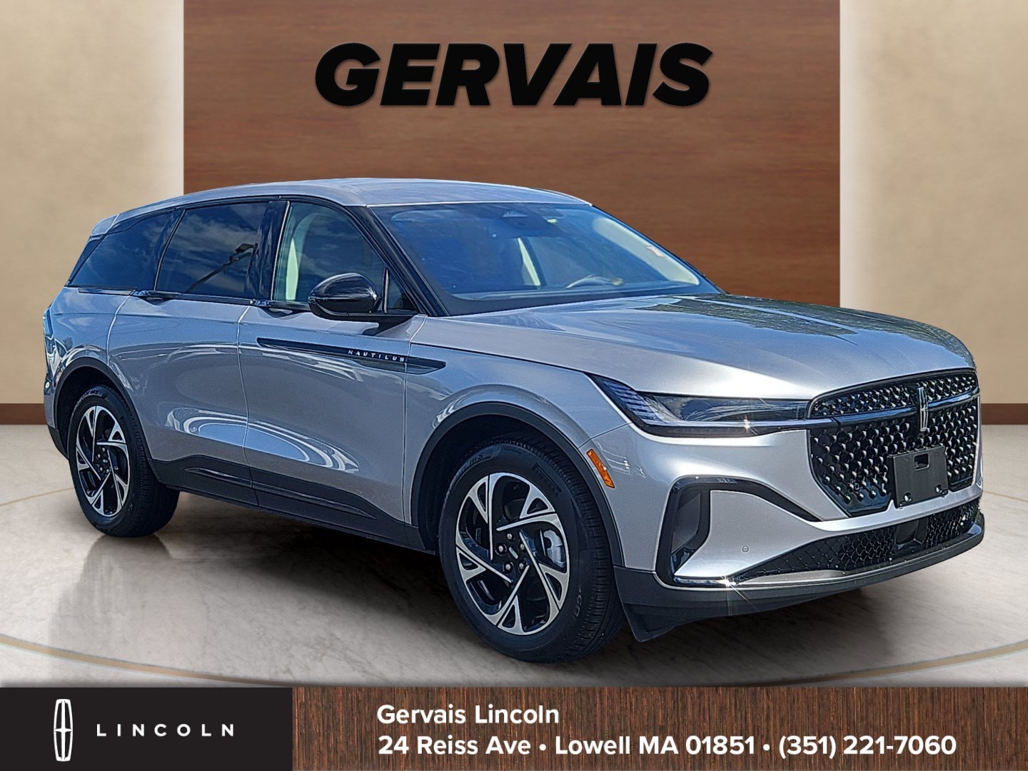 Silver 2026 Lincoln Nautilus SUV / Crossover All-Wheel Drive Automatic
