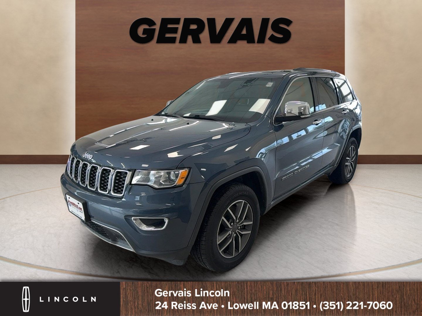 Used 2021 Jeep Grand Cherokee Limited with VIN 1C4RJFBG9MC504603 for sale in Lowell, MA