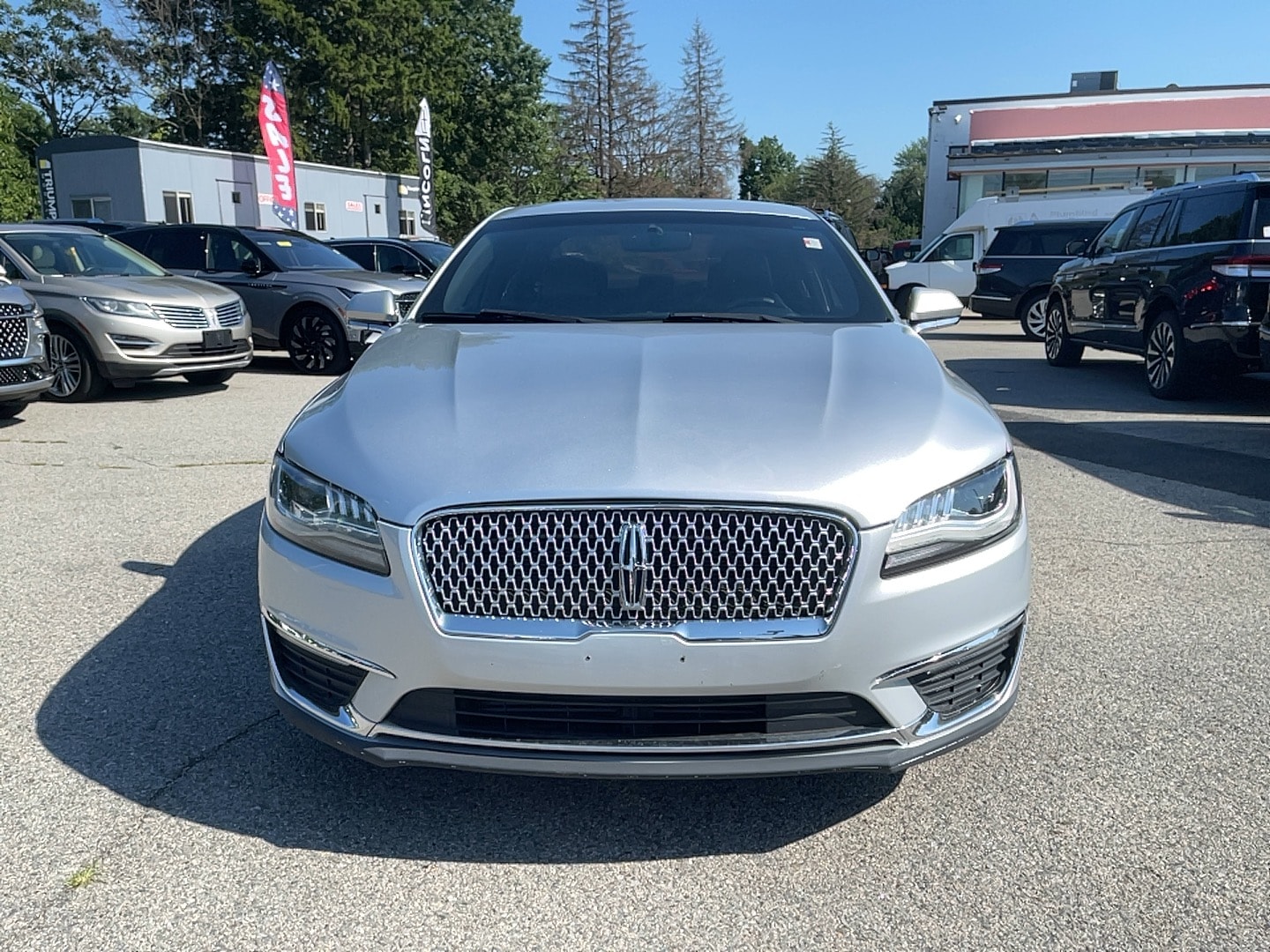 Used 2017 Lincoln MKZ Select with VIN 3LN6L5D94HR632921 for sale in Lowell, MA