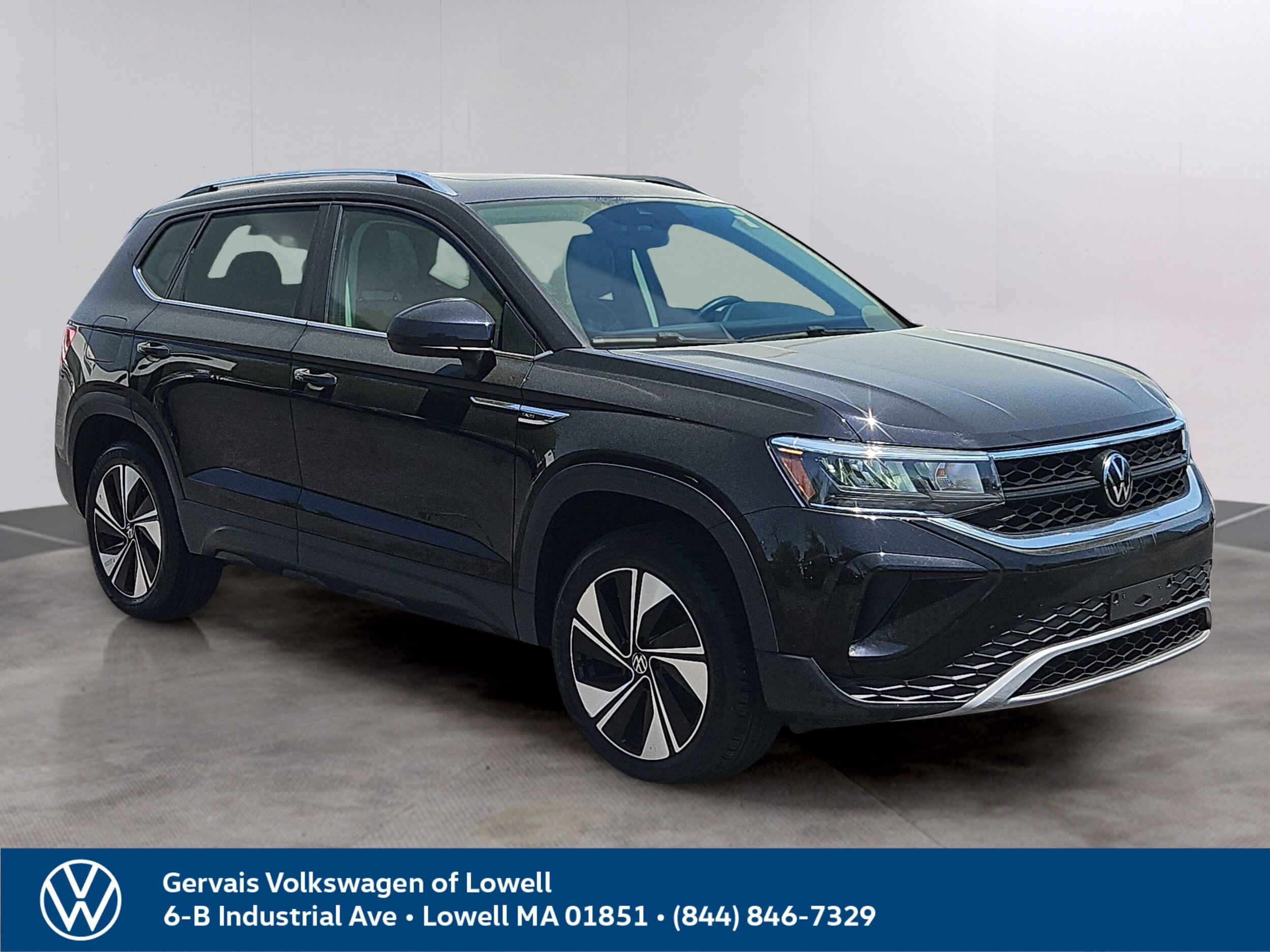 Black 2023 Volkswagen Taos SUV / Crossover All-Wheel Drive Automatic