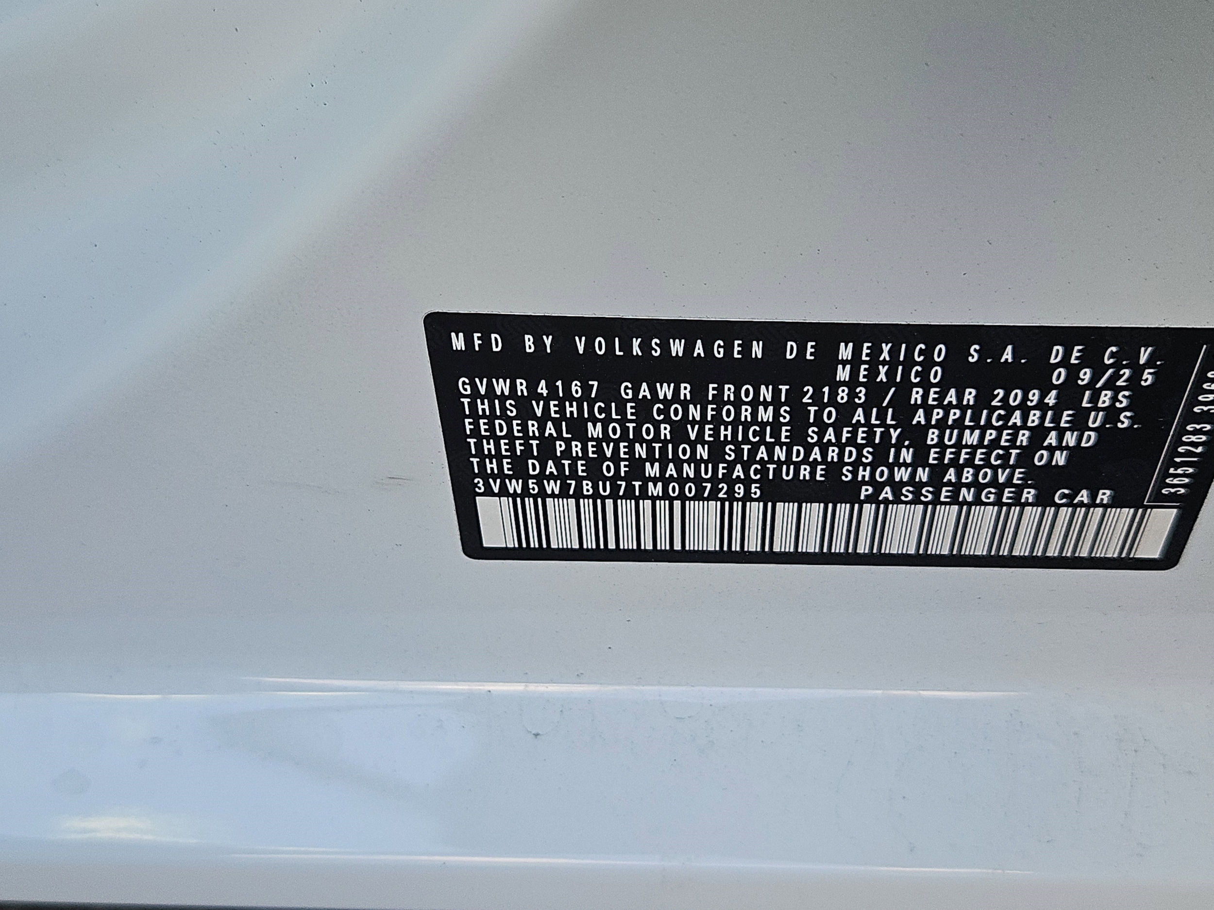 2026 Volkswagen Jetta S - Photo 6