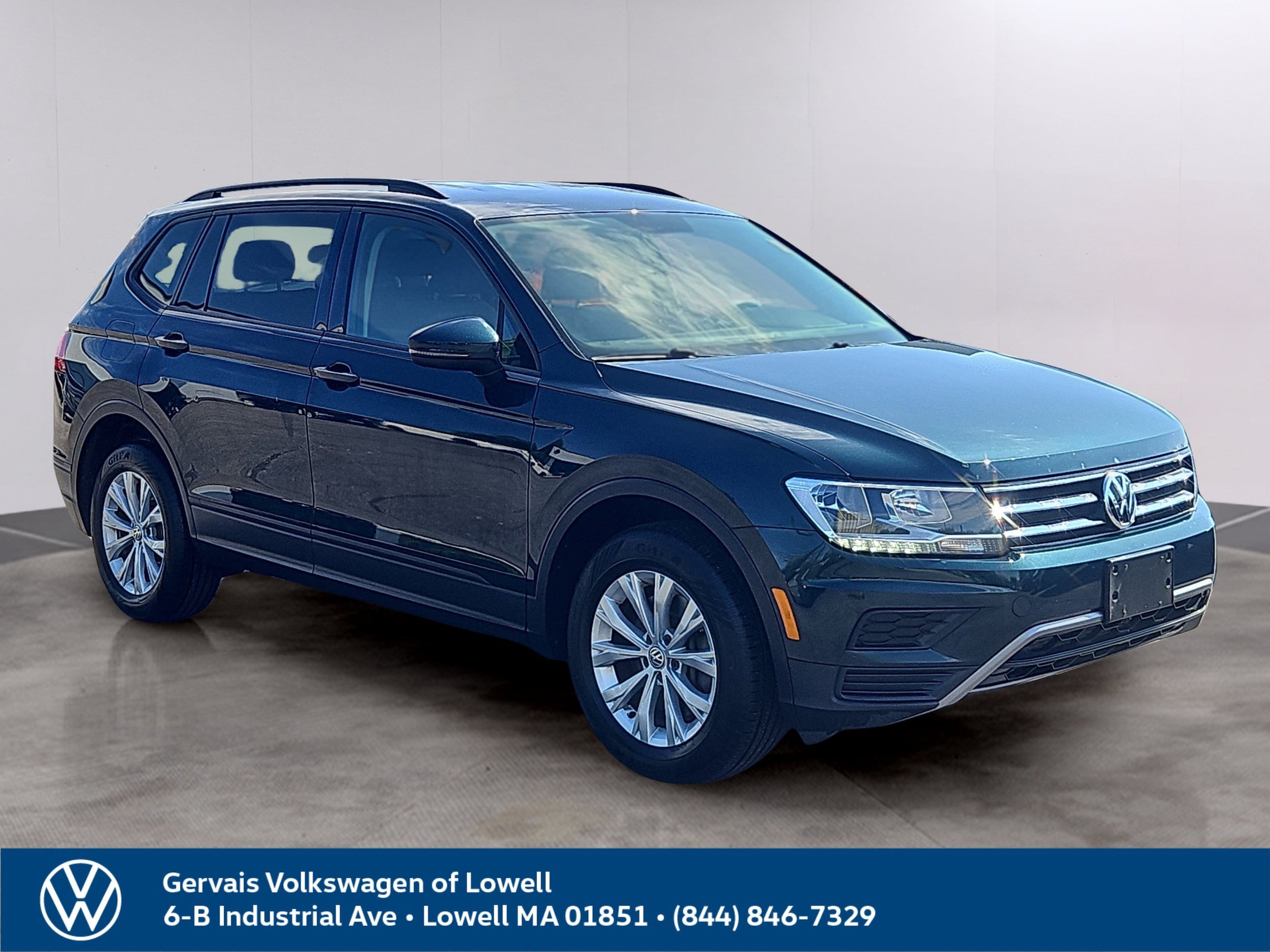 Used 2018 Volkswagen Tiguan S with VIN 3VV0B7AX8JM167060 for sale in Lowell, MA