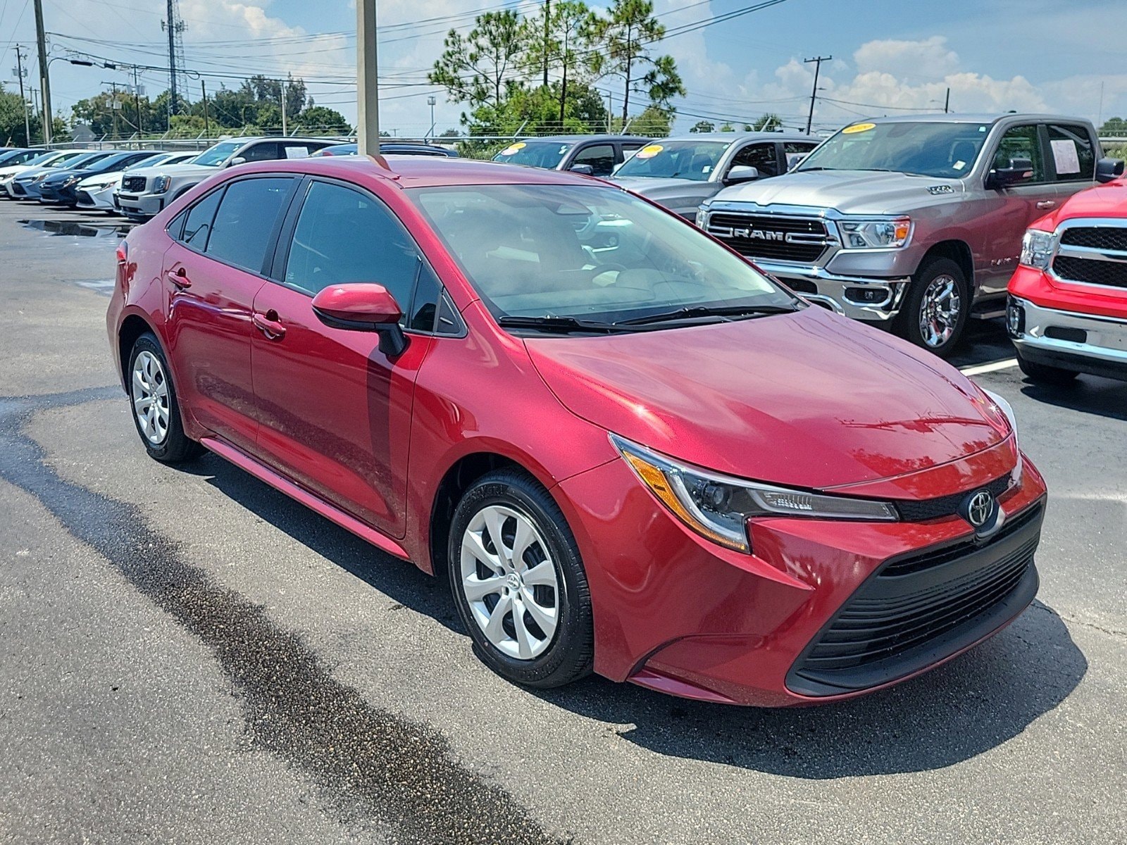 Certified 2024 Toyota Corolla LE with VIN 5YFB4MDE6RP080109 for sale in Tampa, FL