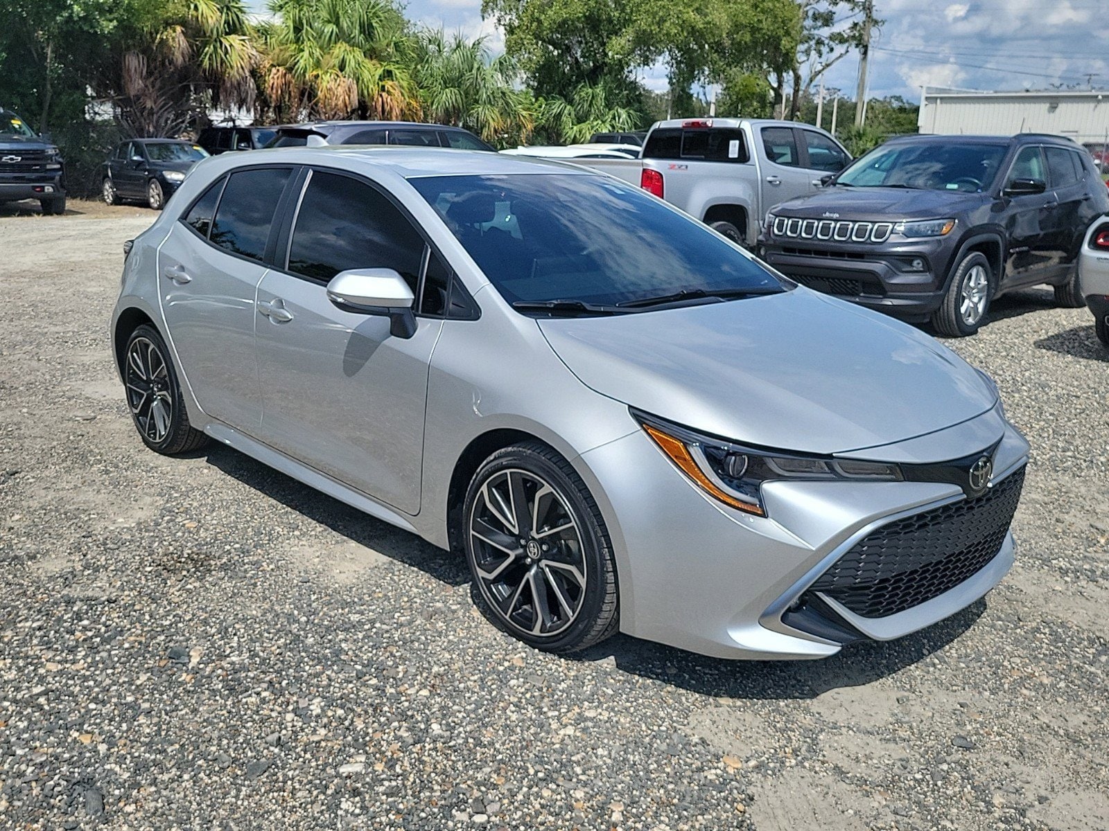 Used 2021 Toyota Corolla Hatchback XSE with VIN JTNC4MBE6M3105255 for sale in Tampa, FL