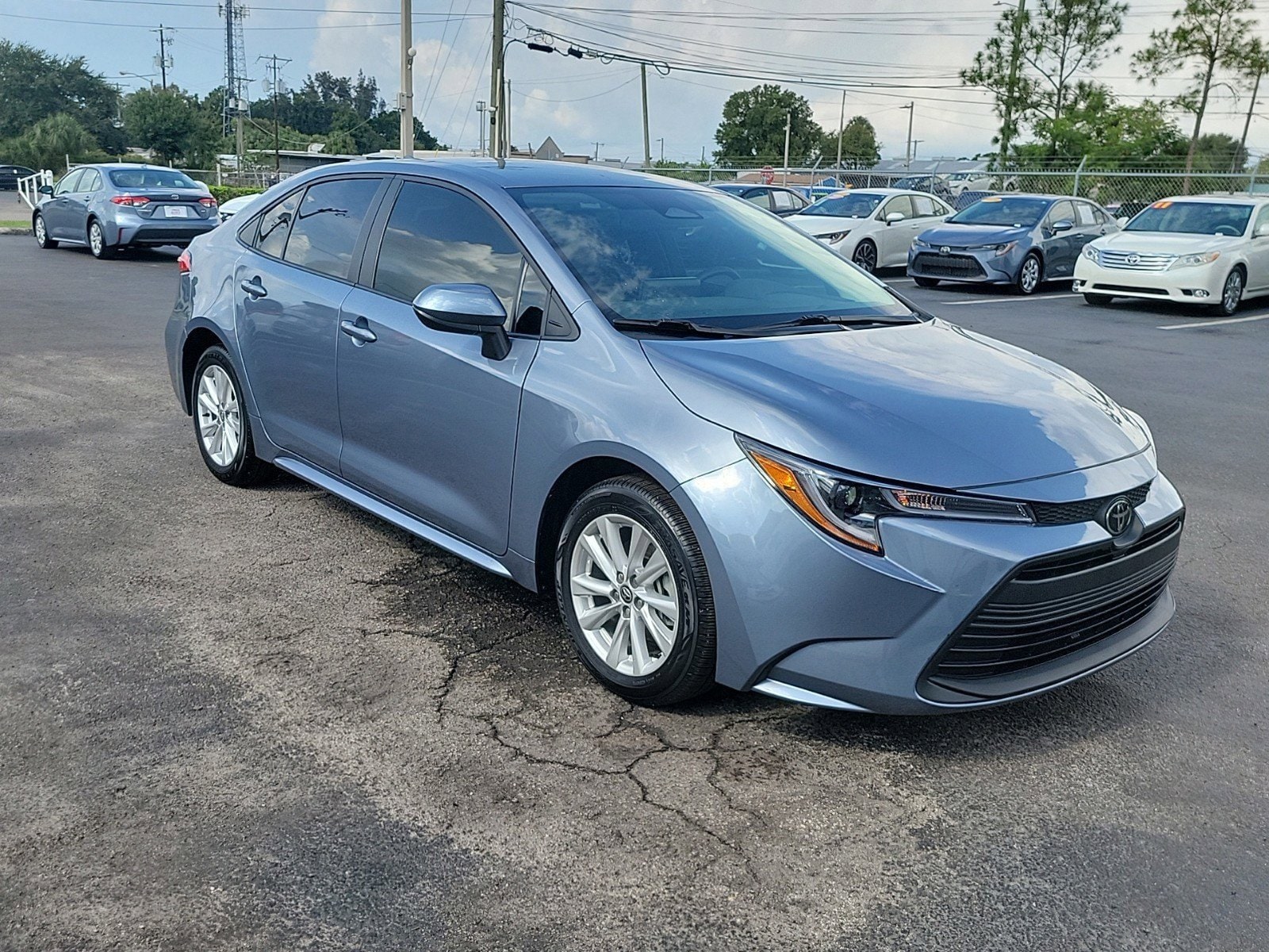 Certified 2024 Toyota Corolla LE with VIN 5YFB4MDE1RP101433 for sale in Tampa, FL