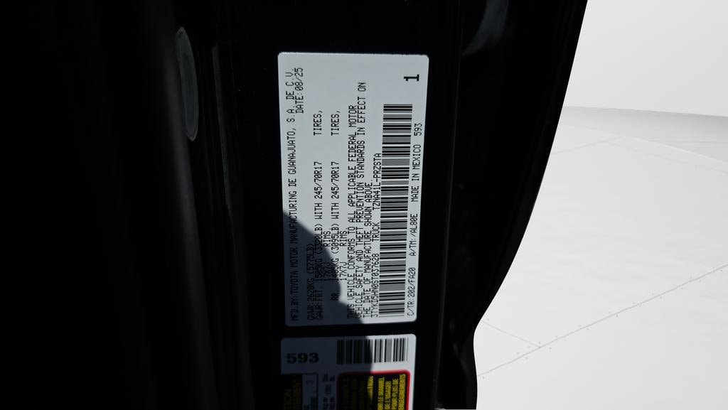 Certified 2025 Toyota Tacoma SR Truck Double Cab