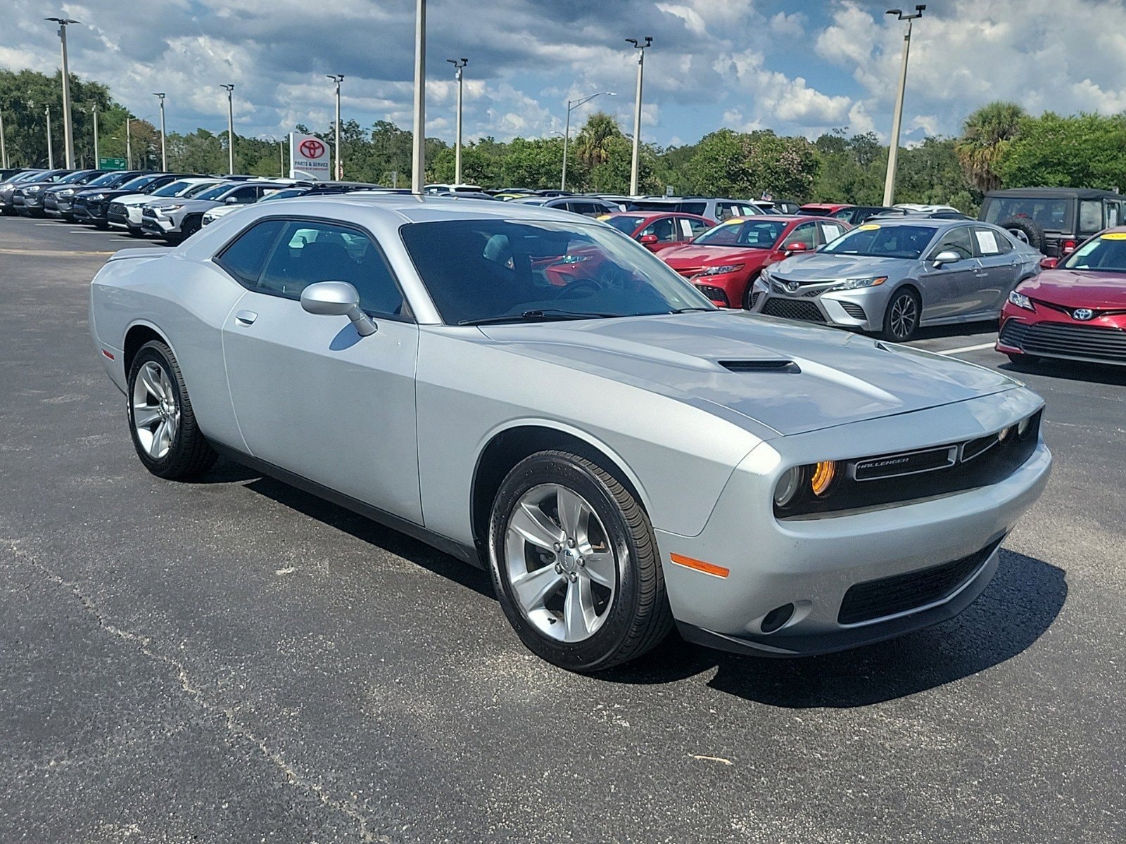 Used 2021 Dodge Challenger SXT with VIN 2C3CDZAG5MH534330 for sale in Tampa, FL