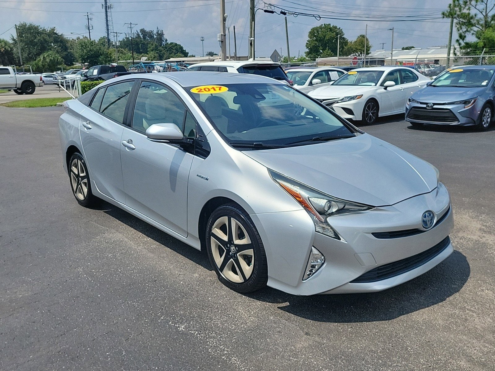 Used 2017 Toyota Prius Four with VIN JTDKARFU7H3035925 for sale in Tampa, FL