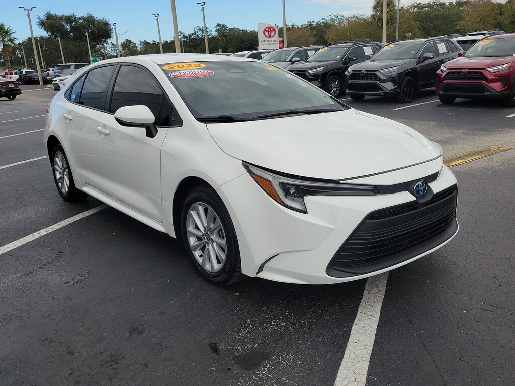 Used 2023 Toyota Corolla Hybrid LE Sedan
