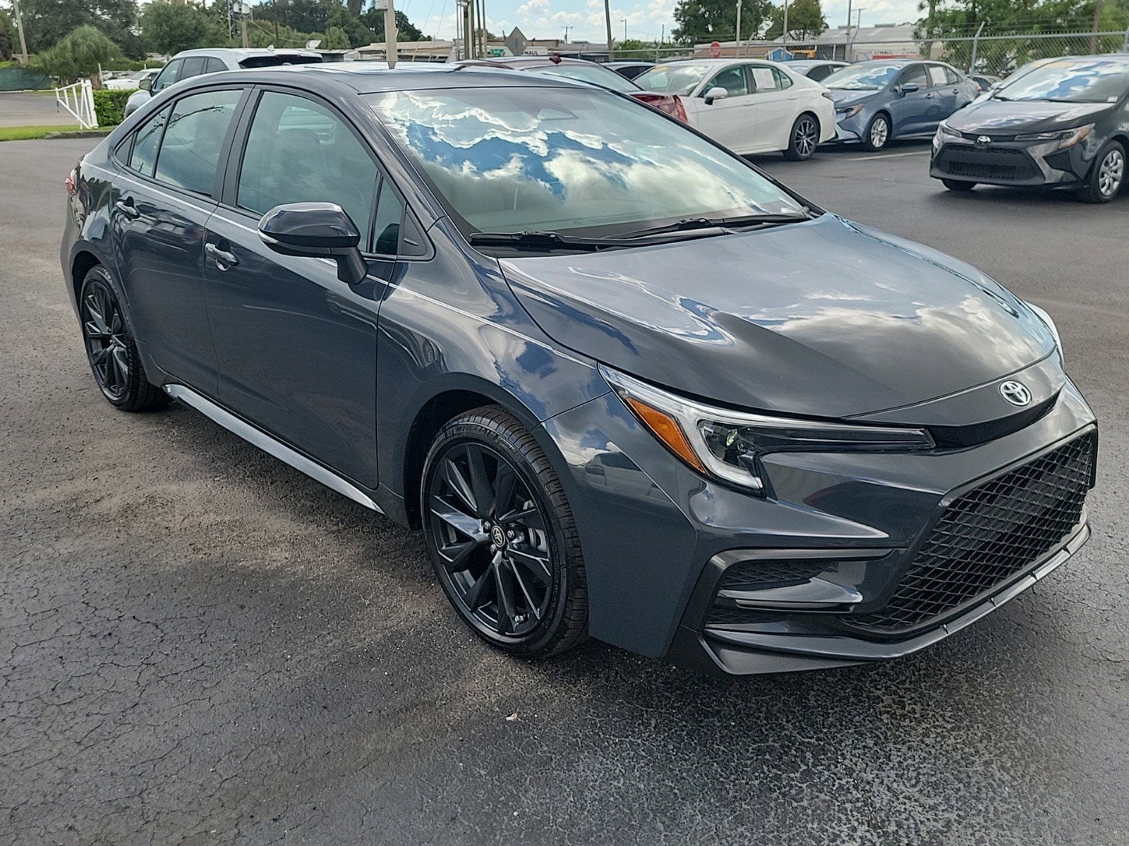 Used 2023 Toyota Corolla XSE with VIN 5YFT4MCE0PP159925 for sale in Tampa, FL