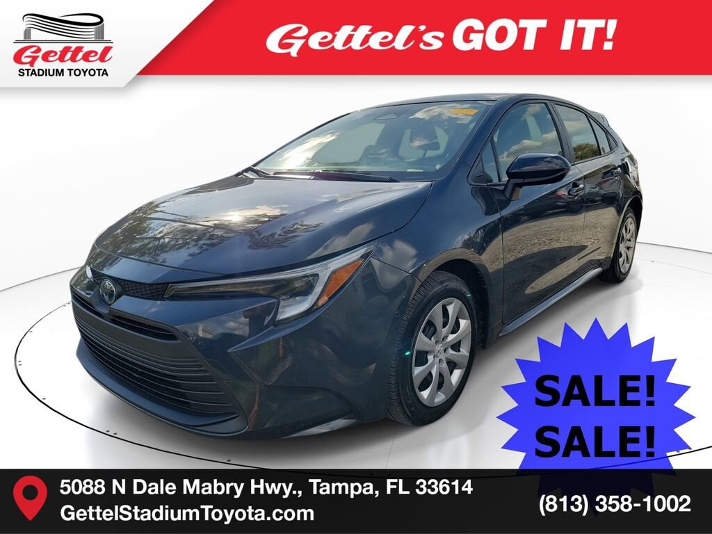 Certified 2025 Toyota Corolla Hybrid LE Sedan