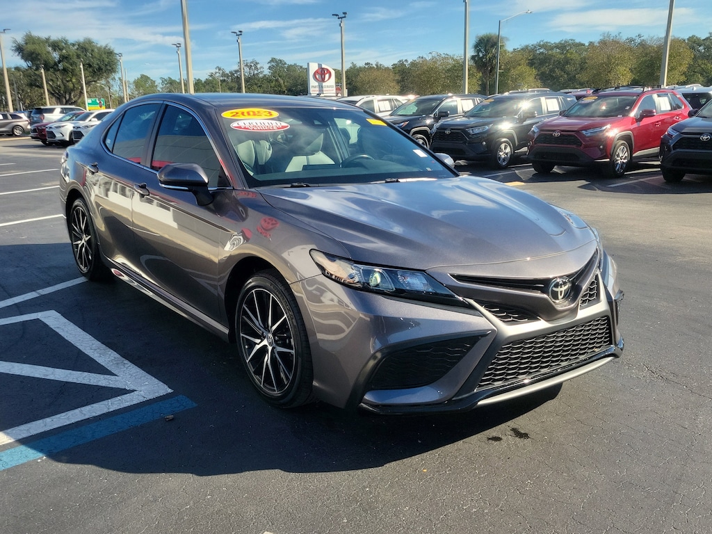 Certified 2023 Toyota Camry SE Sedan