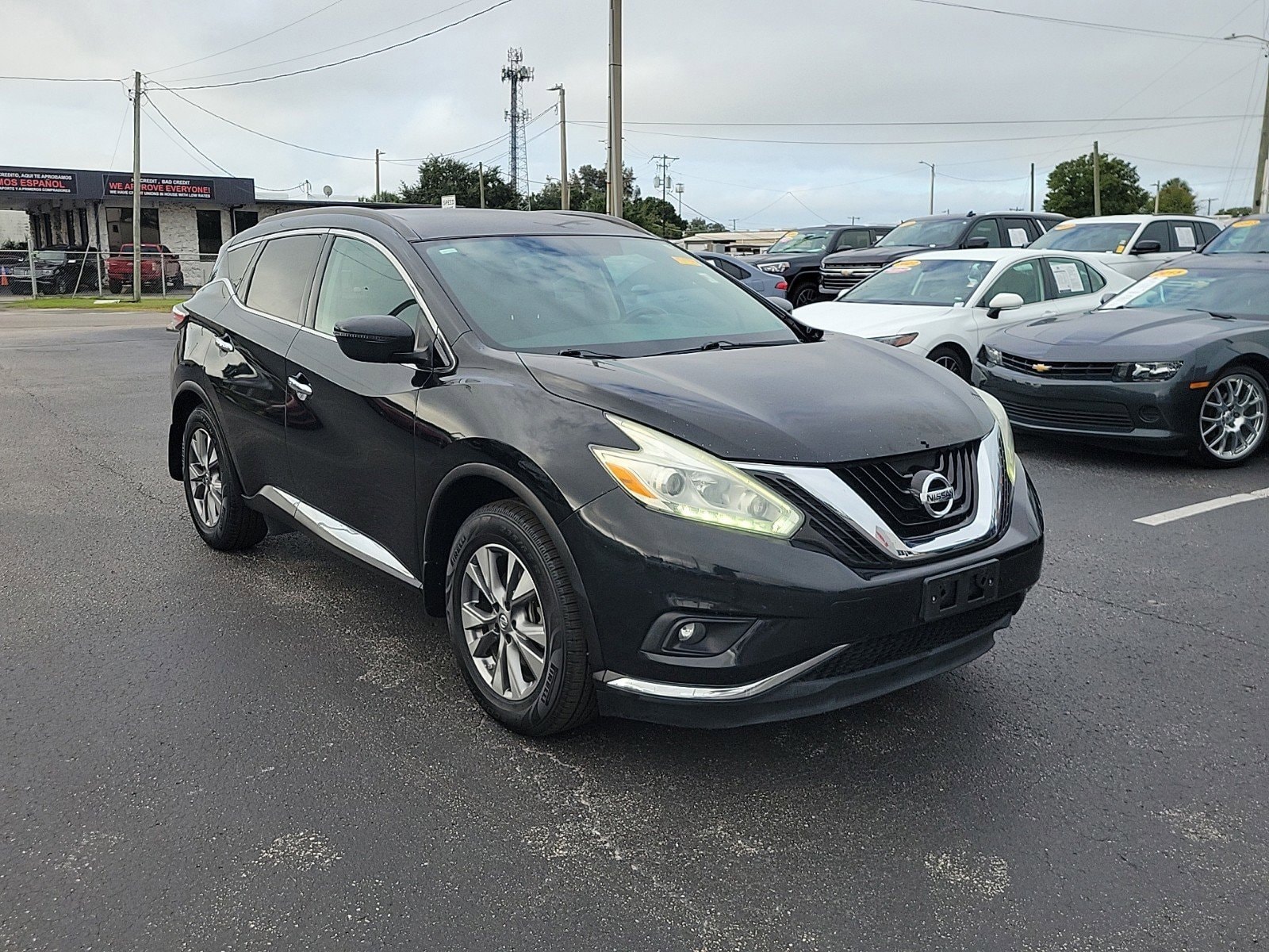 Used 2016 Nissan Murano SV with VIN 5N1AZ2MG5GN105901 for sale in Tampa, FL