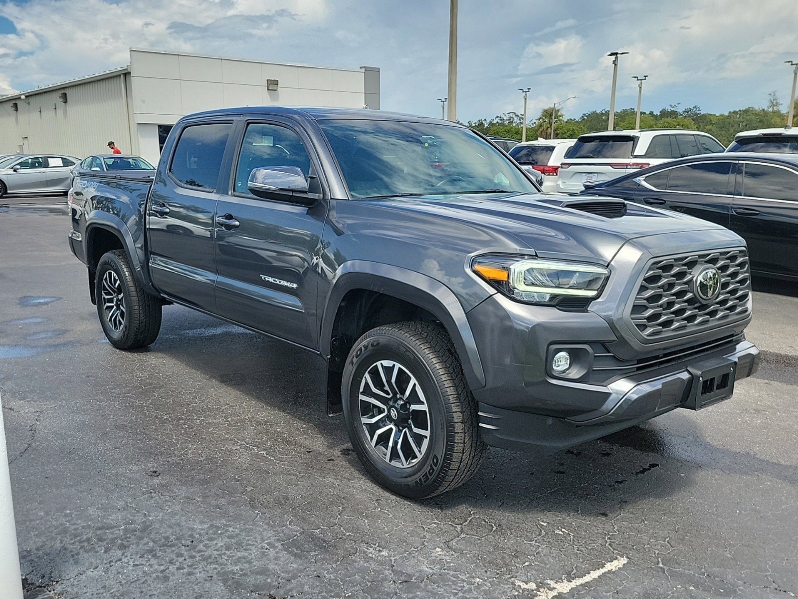 Certified 2023 Toyota Tacoma TRD Sport with VIN 3TMCZ5ANXPM536102 for sale in Tampa, FL