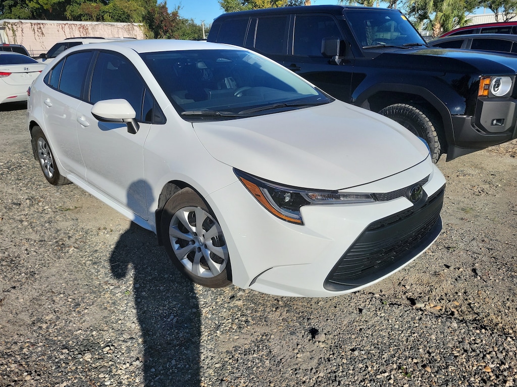Certified 2025 Toyota Corolla LE Sedan