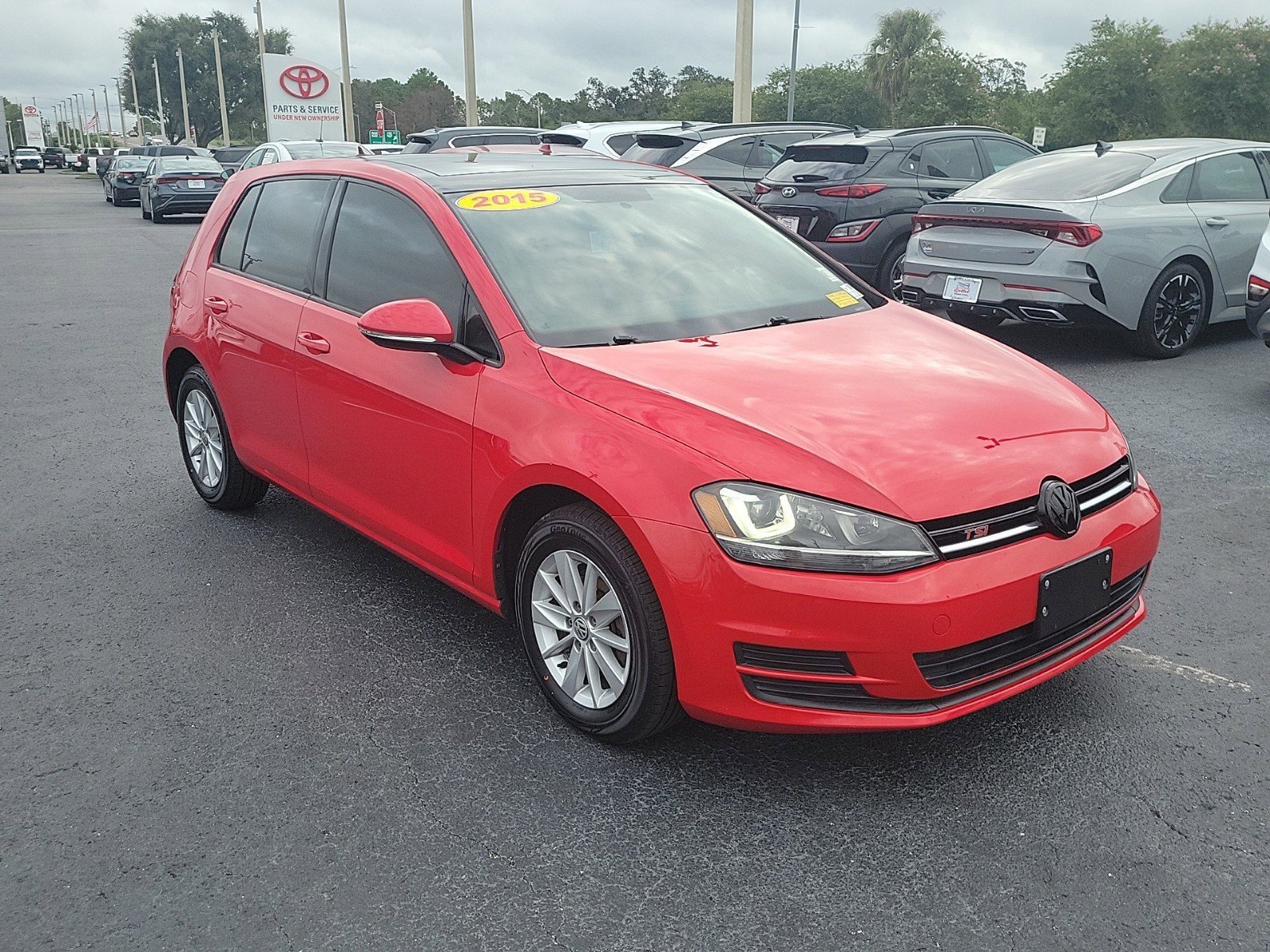 Used 2015 Volkswagen Golf TSI SE with VIN 3VW217AU6FM051327 for sale in Tampa, FL