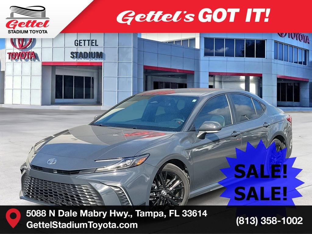 Certified 2025 Toyota Camry SE Sedan