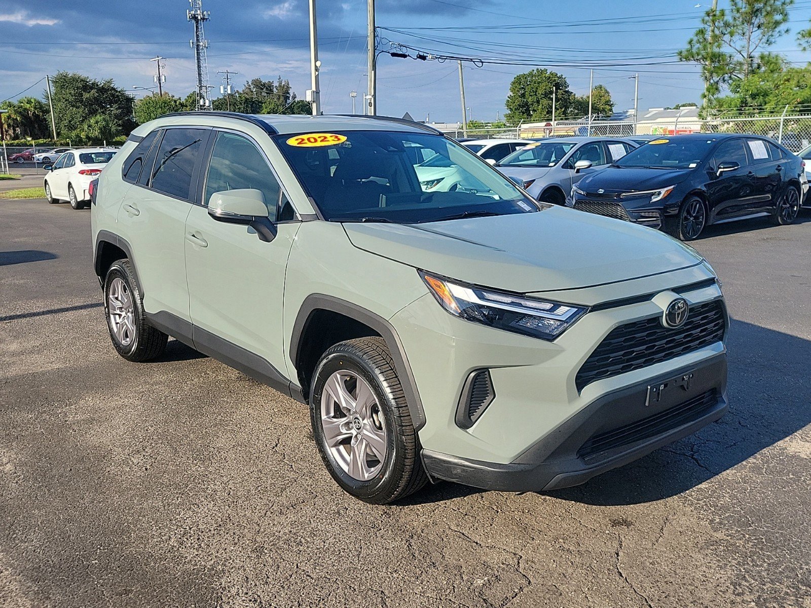 Used 2023 Toyota RAV4 XLE with VIN 2T3W1RFV8PW274132 for sale in Tampa, FL